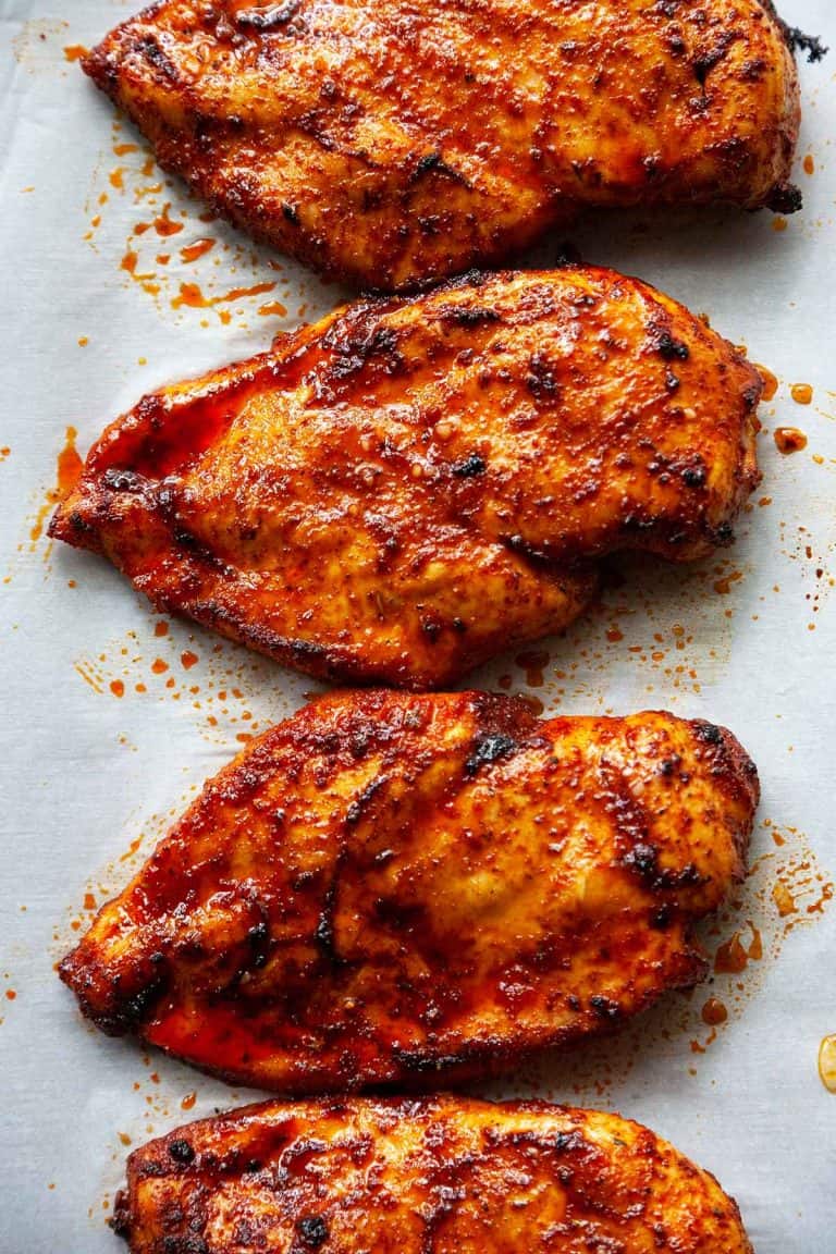 The BEST Easy Baked Cajun Chicken Breasts – Super Juicy! | Foodtasia