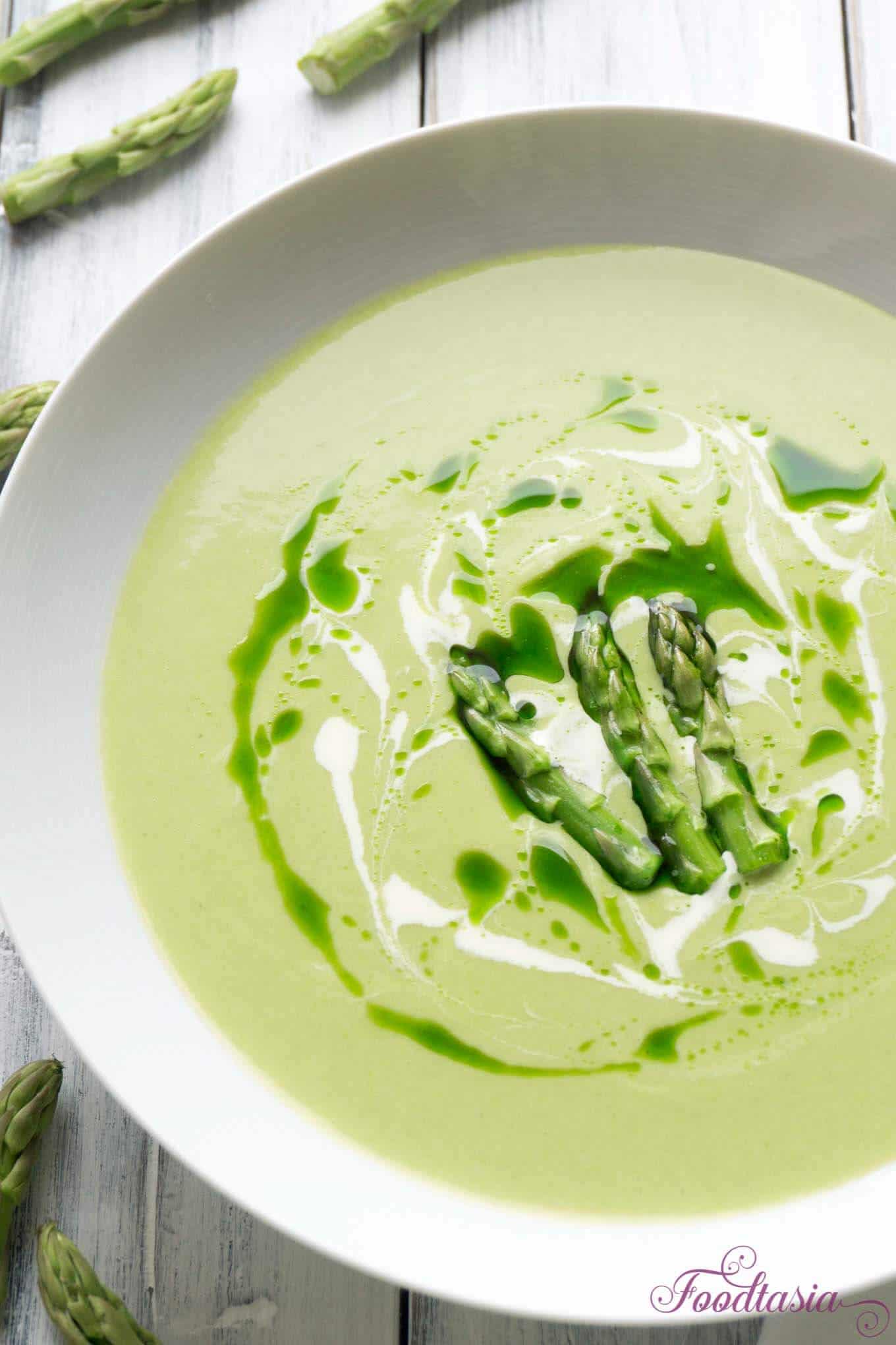 Asparagus Velouté Foodtasia