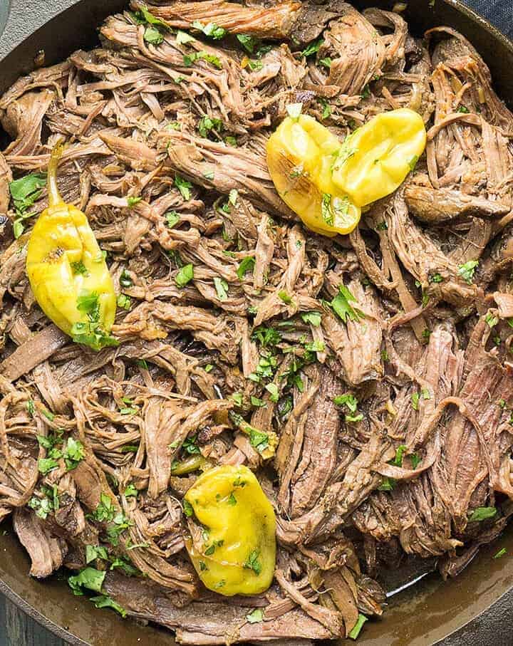 So Perfectly tender and so juicy and flavorful, The New York Times calls this Mississippi Pot Roast “The Roast that Owns the Internet.”