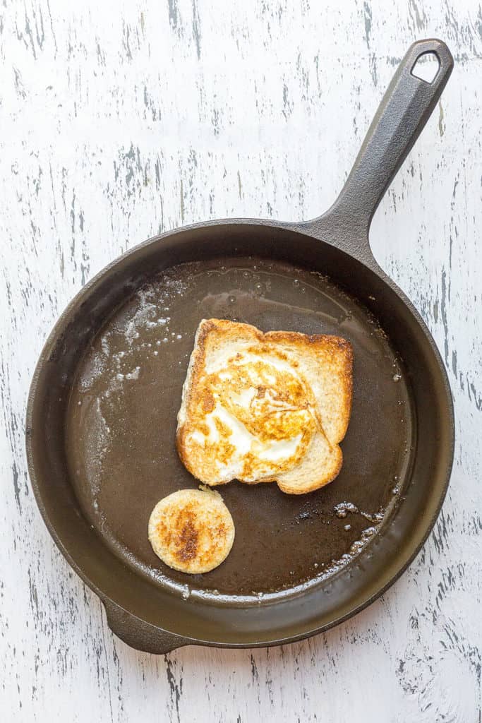 Fun for breakfast! Eggs in a Nest aren't just a cute, whimsical way to cook eggs and toast; somehow they even taste better!