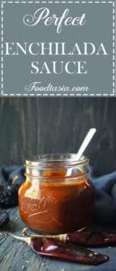 The Perfect Enchilada Sauce! No need to buy Enchilada Sauce from a can when it's this quick and easy to make at home.