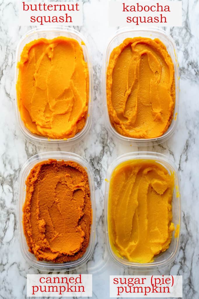 Fresh pumpkin puree and canned pumpkin face off in a blind taste test. Which was the winner? #pumpkin #pumpkinpie #pumpkinrecipes #desserts #pumpkindessert #dessertrecipes #thanksgivingrecipes