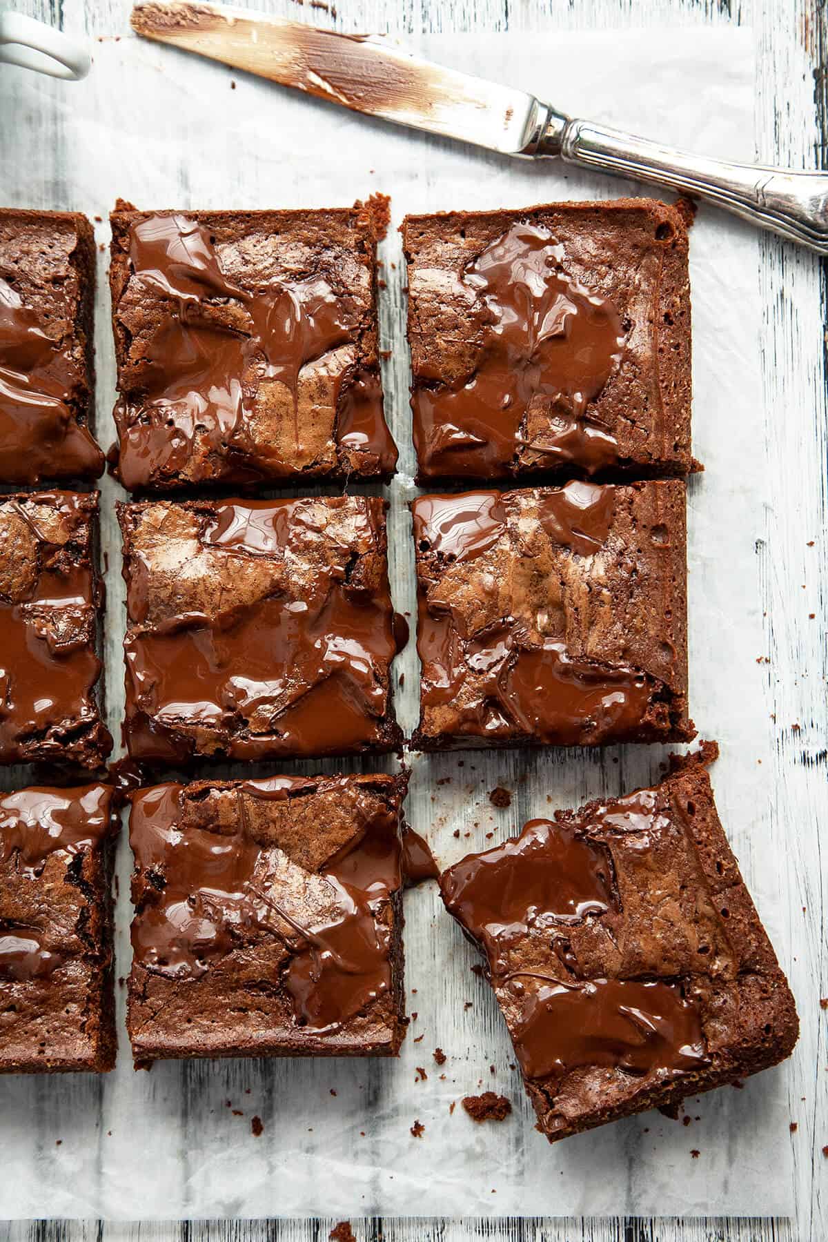 DECADENT Fudgy Double Chocolate Brownies - Scientifically Sweet
