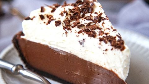 Seriously The Best Chocolate Cream Pie Recipe Video Foodtasia