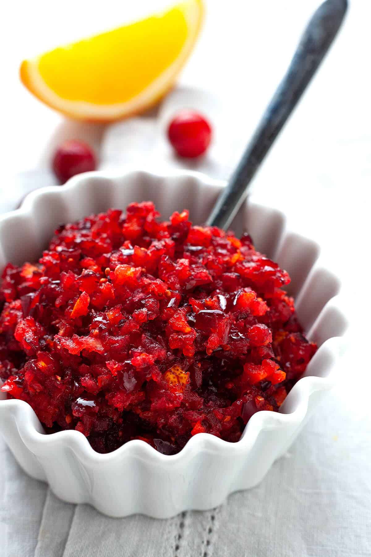 How to Make Cranberry Orange Relish