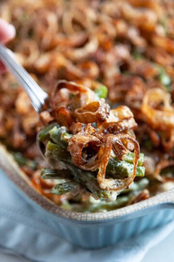 BEST EVER Green Bean Casserole from Scratch | Foodtasia