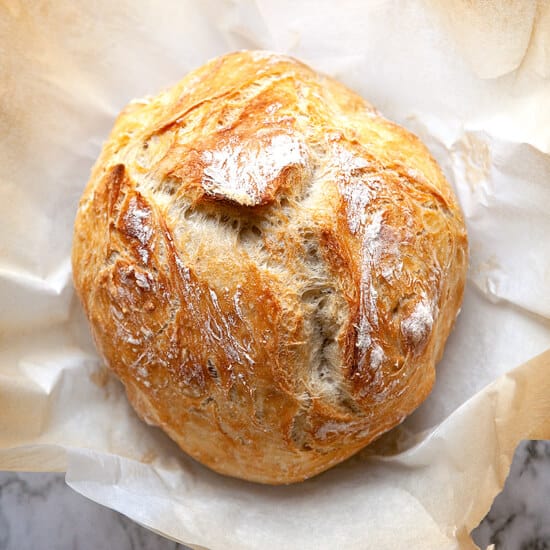 No Knead Bread without Dutch Oven - Pastry & Beyond