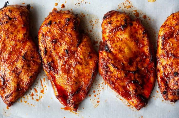 Baked Cajun Chicken Breasts are easy to cook and incredibly JUICY! Forget dry chicken with this tender, succulent oven baked chicken breast recipe!