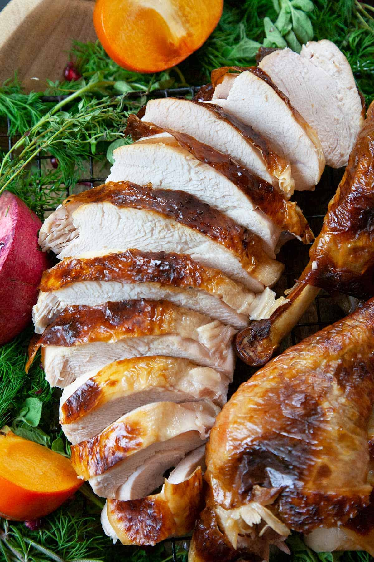 Buttermilk Brined Spatchcock Turkey with Gravy Recipe | Foodtasia