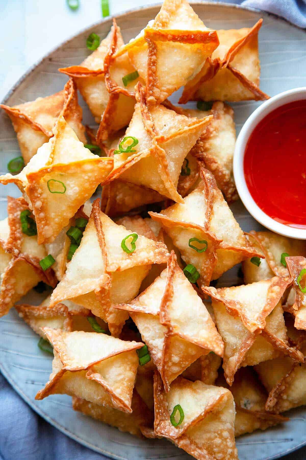 BEST EVER Crab Rangoon | Foodtasia