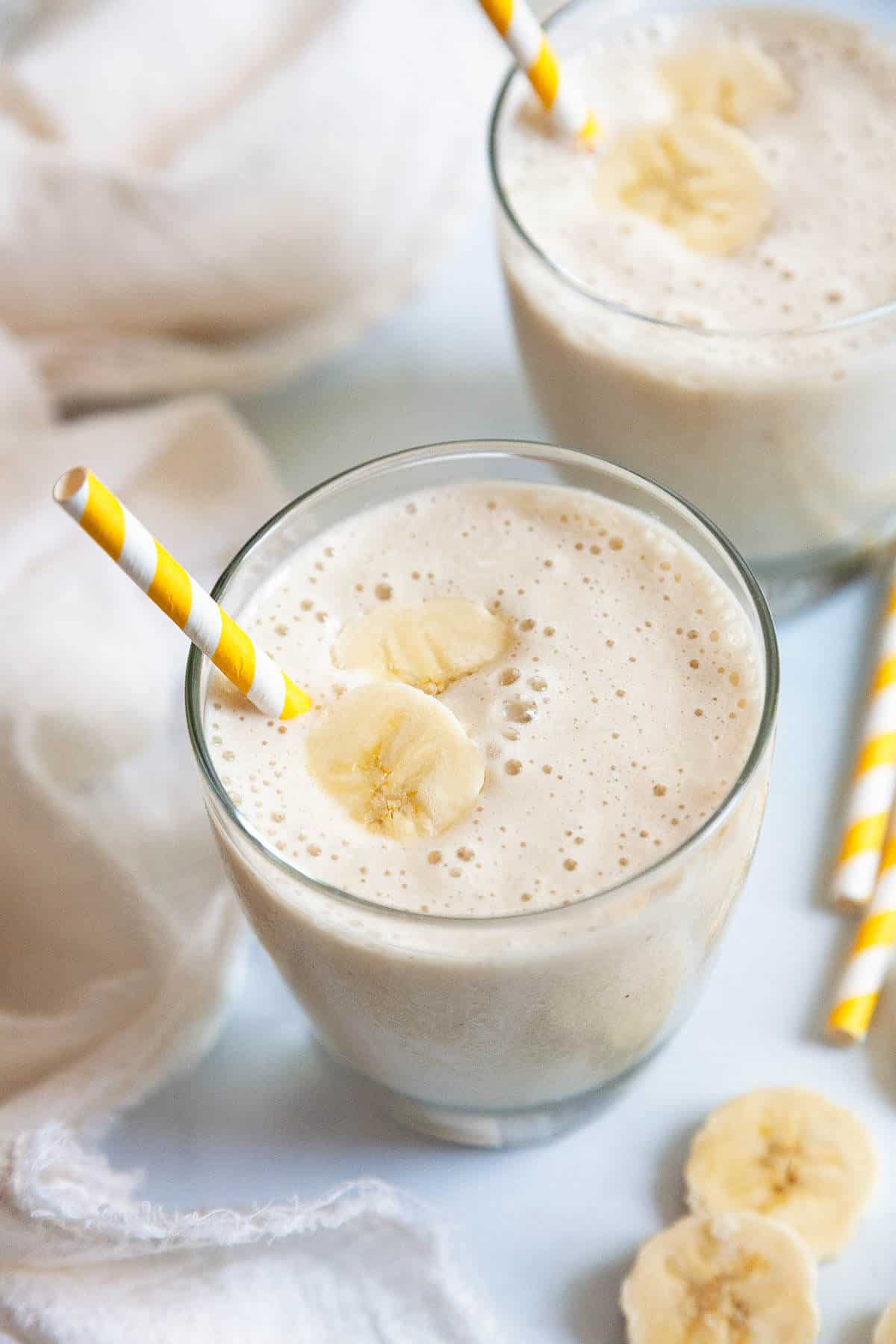 Best Ever Banana Milkshake Recipe | Foodtasia