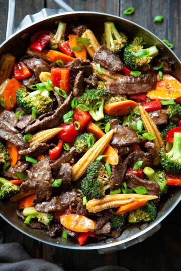 Hunan Beef - Better Than Takeout! | Foodtasia