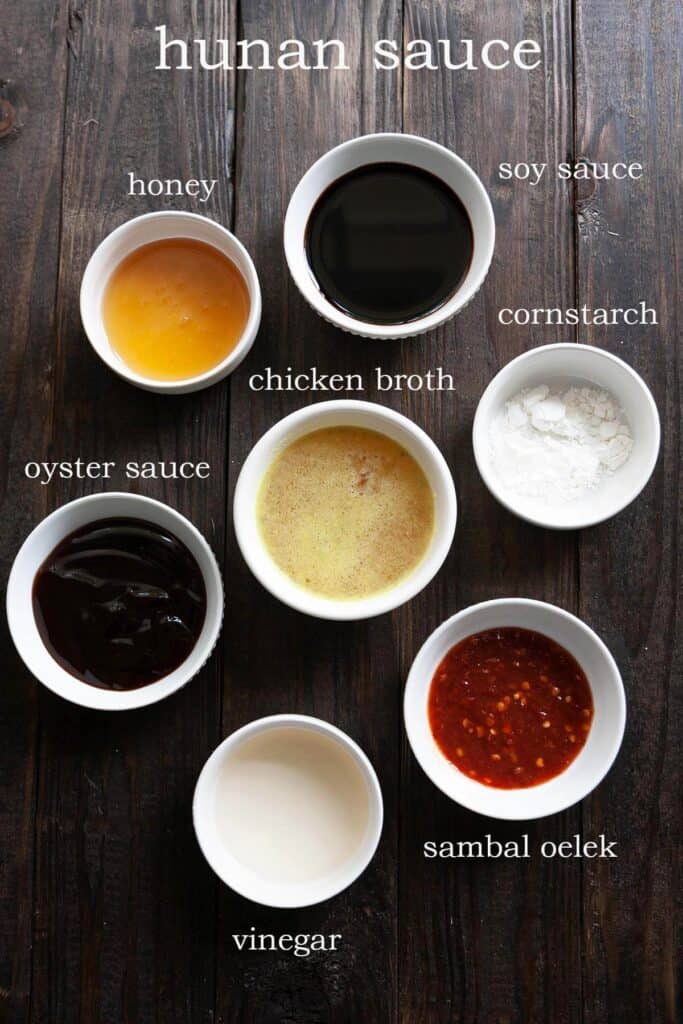 Hunan sauce ingredients
