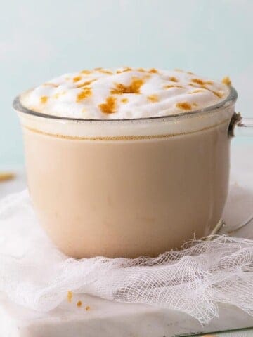 mug of Pistachio Latte