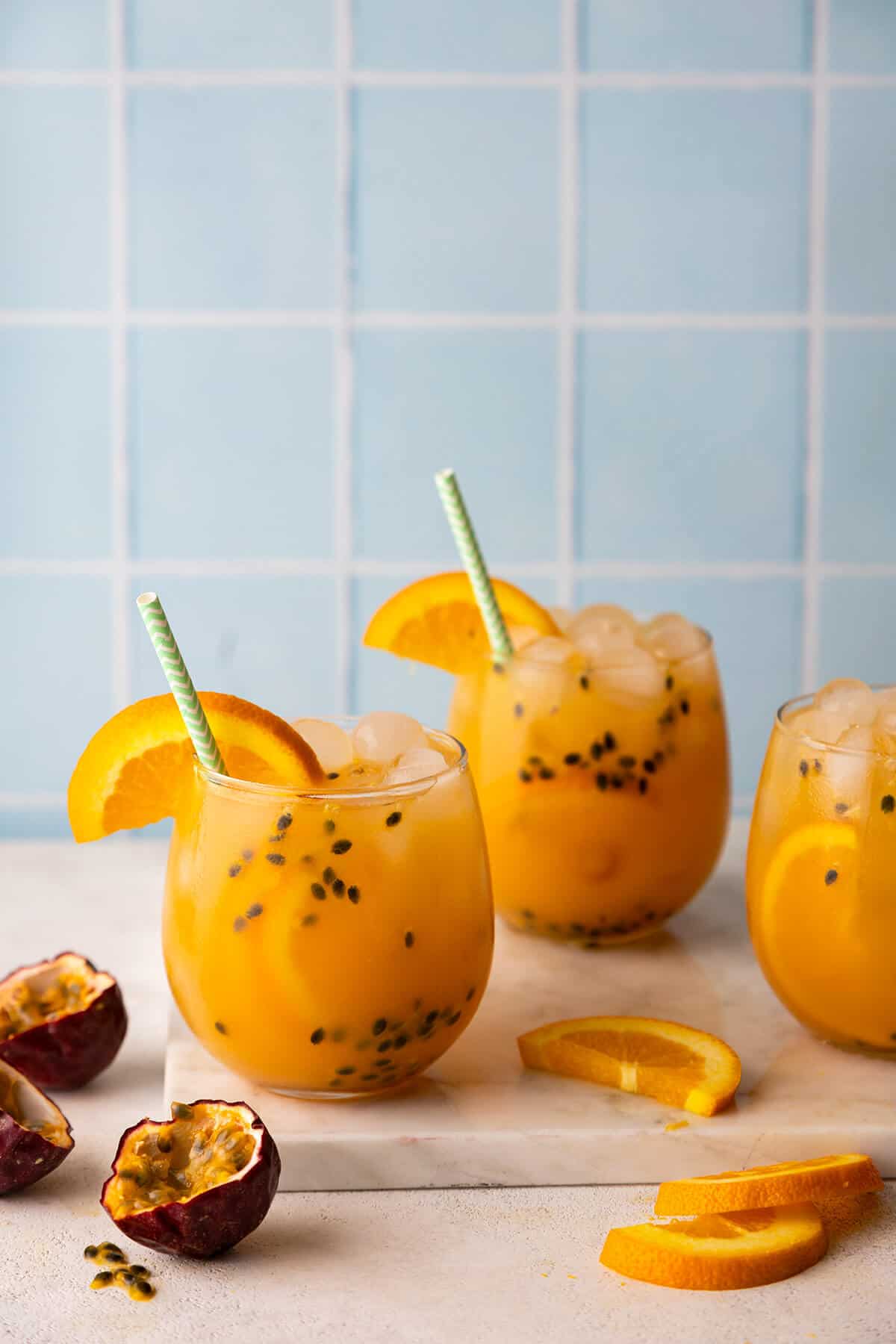 Orange passion fruit juice hotsell